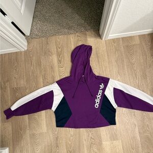 Adidas Vibrant Purple Hoodie
